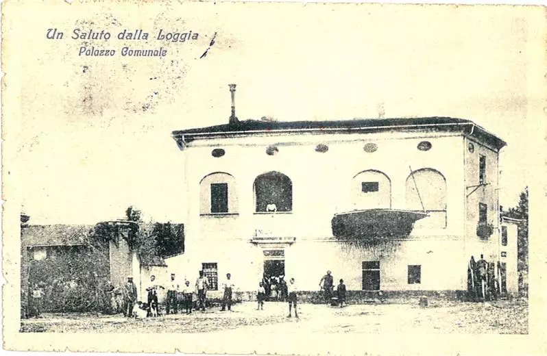 Palazzo comunale 1918