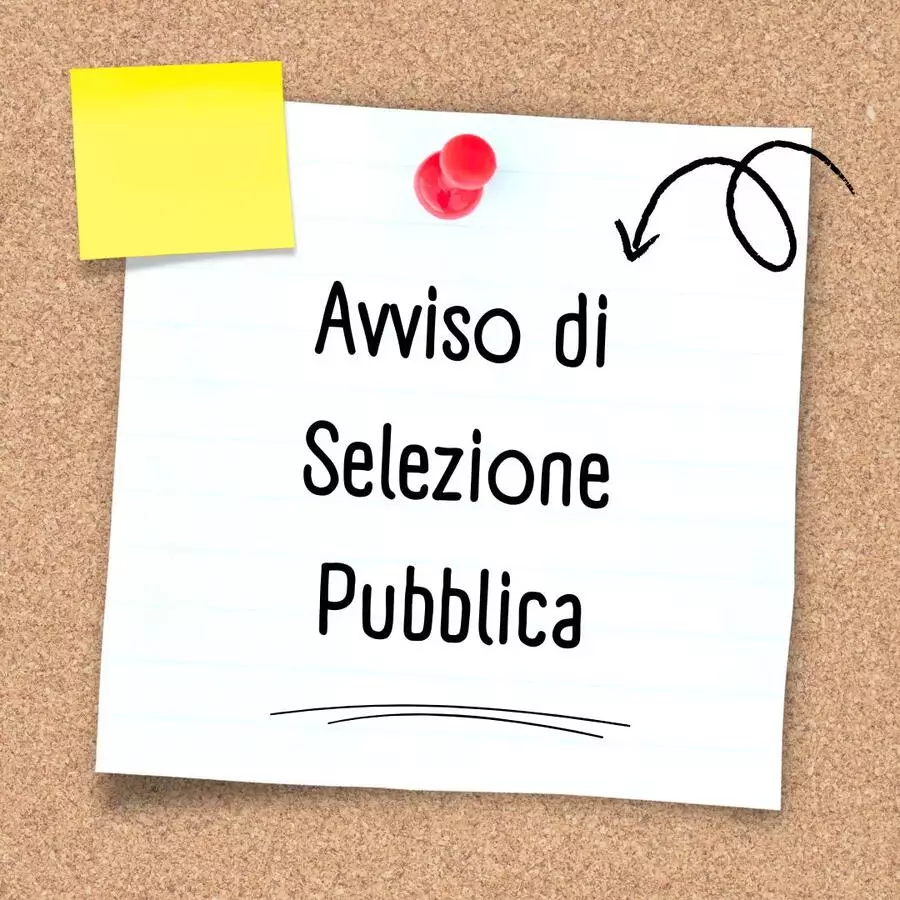 Avviso di selezione pubblica