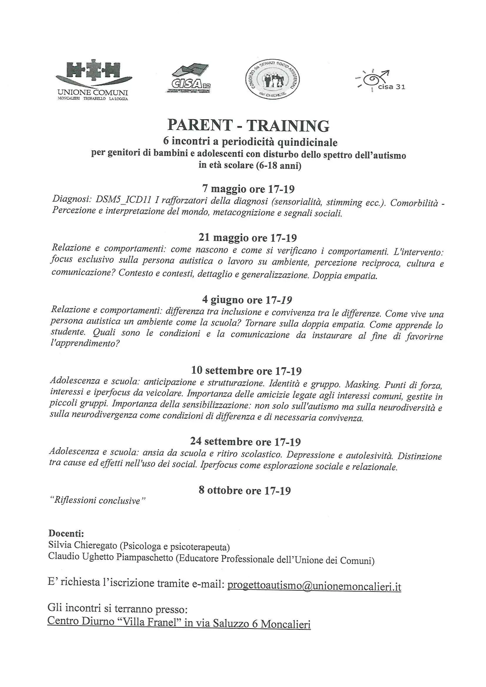 parent training