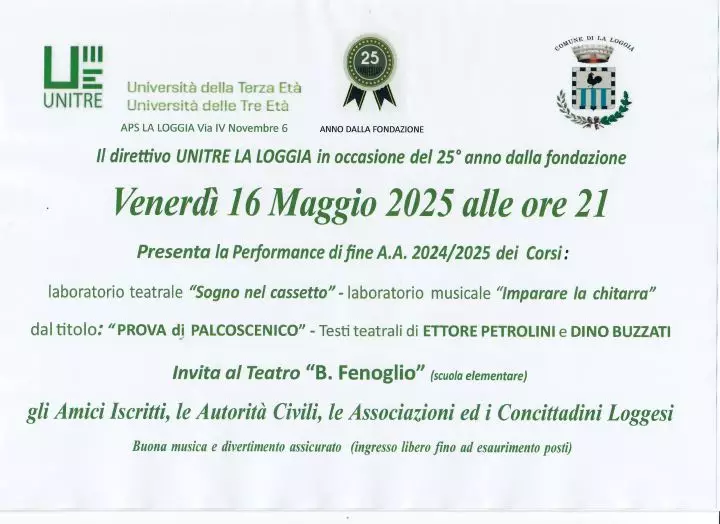 Unitre La Loggia