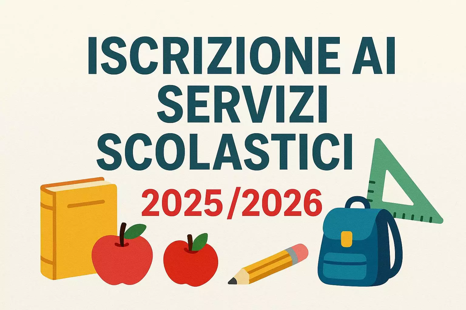 Scadenza rinnovo servizi scolastici A.S.2025-2026