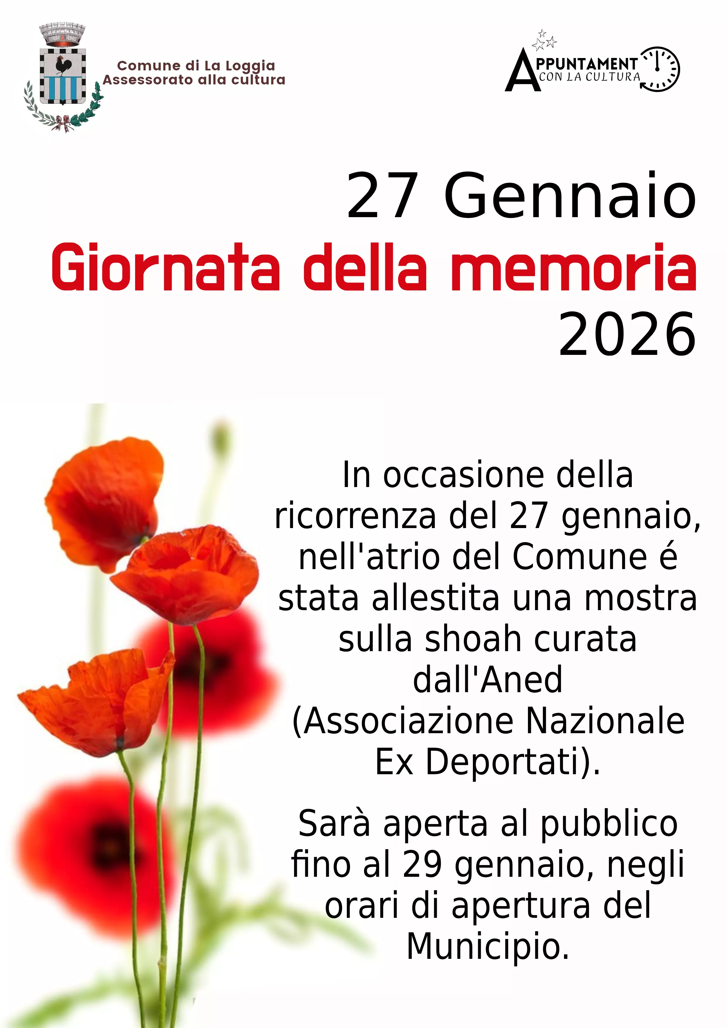 27 gennaio 2026 Giornata della memoria