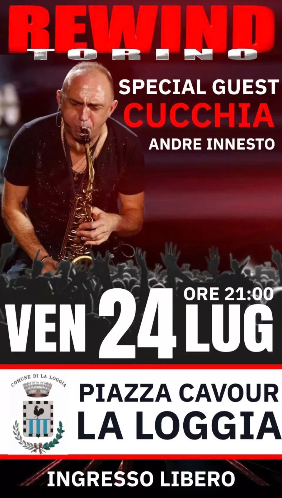 Evento musicale del 24 luglio